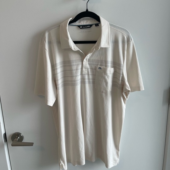Travis Mathew Other - Travis Matthew Men's Cream Polo Shirt